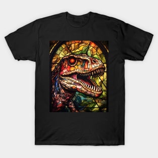 T-Rex dinosaur face T-Shirt